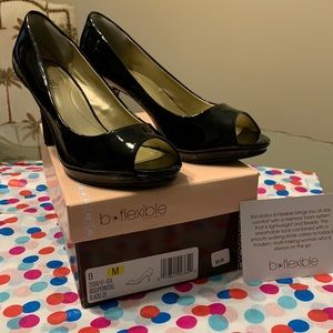 3” Black Supermodel Women’s Size 8 High Heel